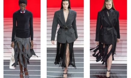 Новая коллекция Prada: строгий гламур и угловатая женственность (ФОТО)