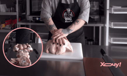 как разделить курицу на части Как быстро разделить тушу курицы: профессиональные секреты от участницы "МастерШеф" (ВИДЕО)